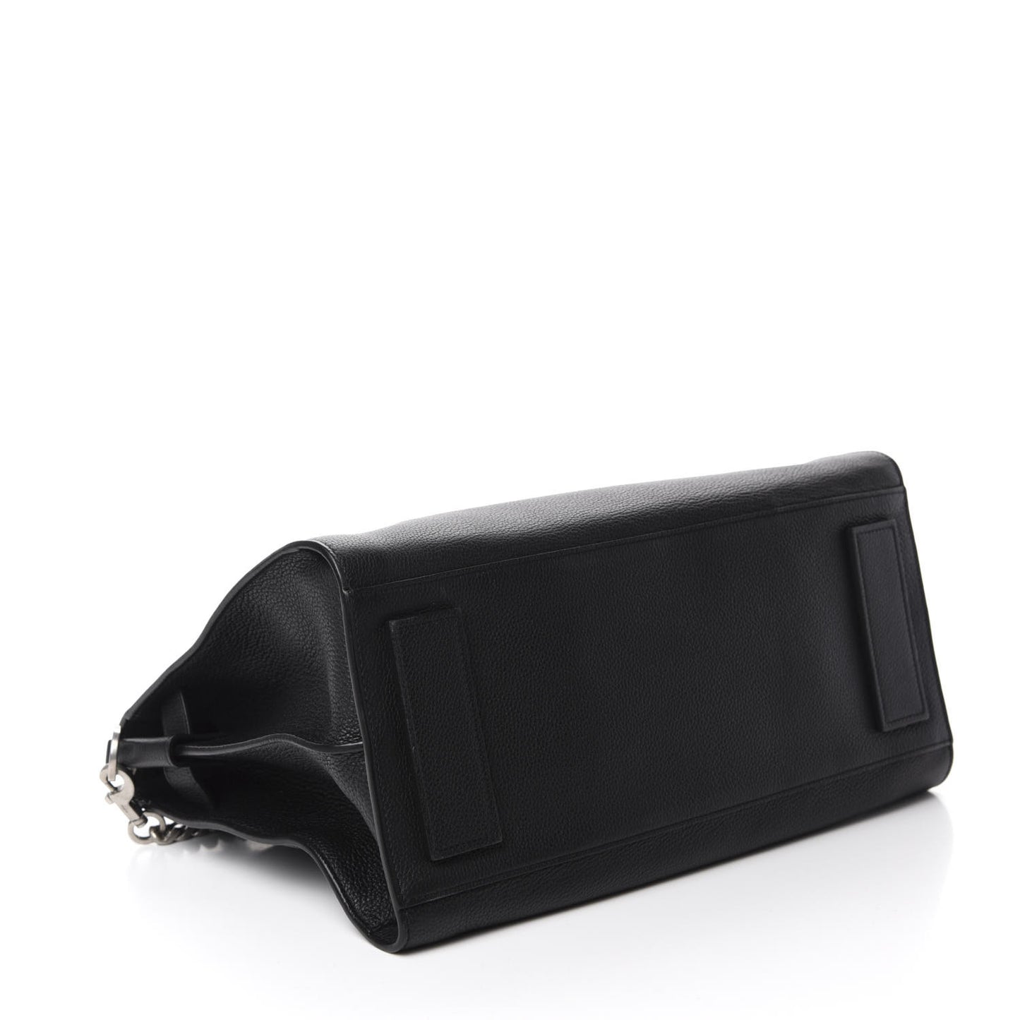 Grained Calfskin Small Supple Sac De Jour Duffle Black