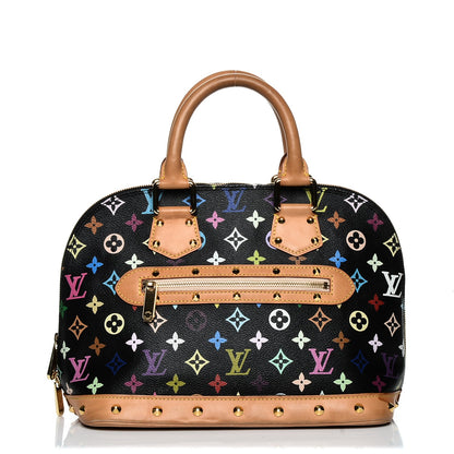 Louis Vuitton Monogram Multicolor Alma Black 1 of 14