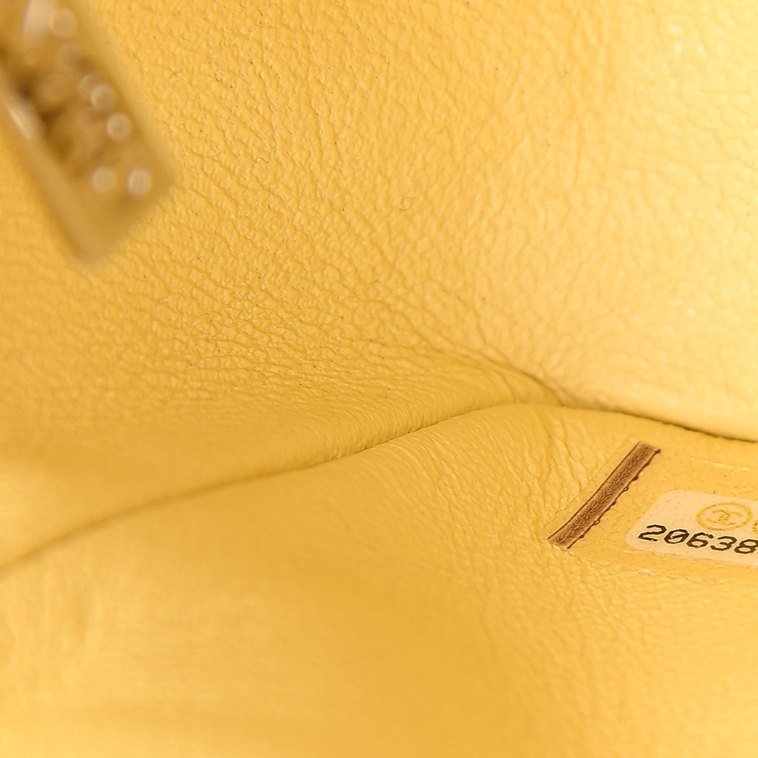 Chanel Patent Quilted Mini Rectangular Flap Yellow 7 of 11