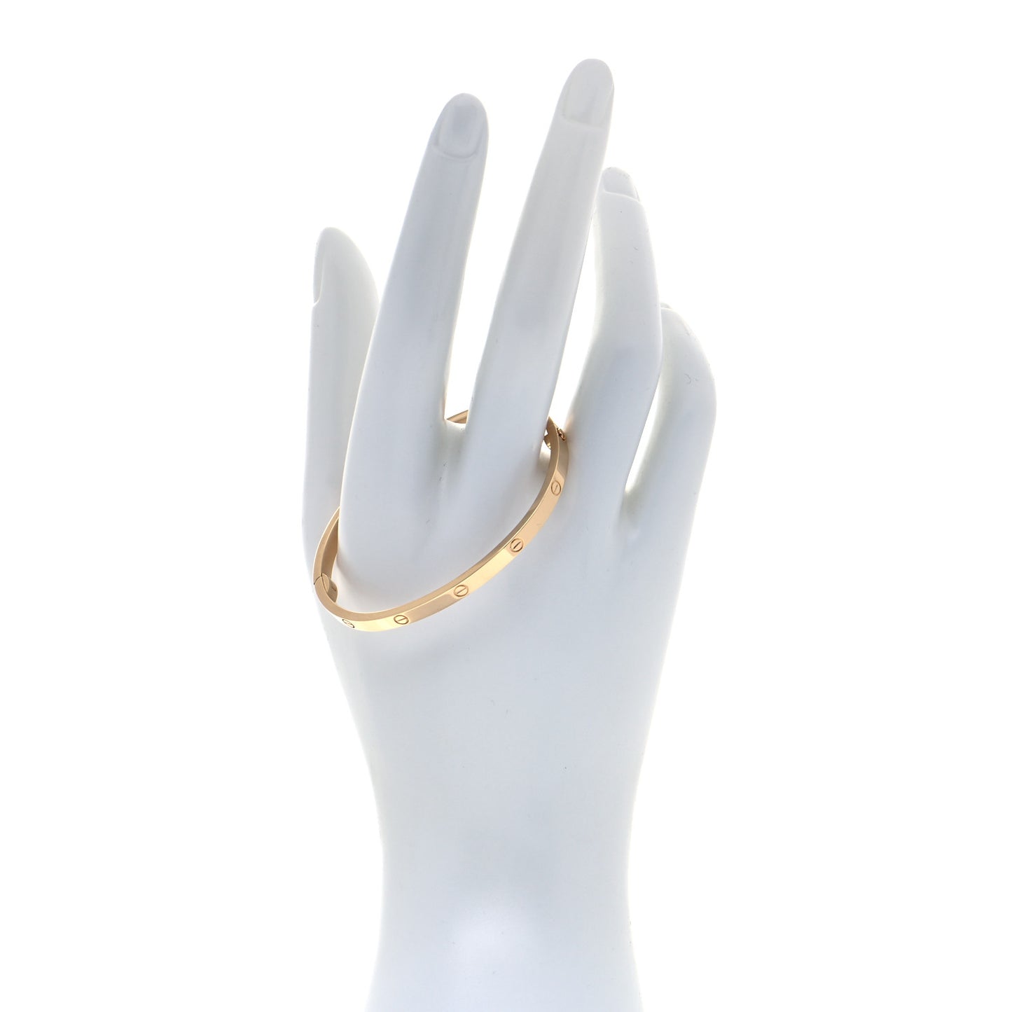 18K Yellow Gold Small LOVE Bracelet 16