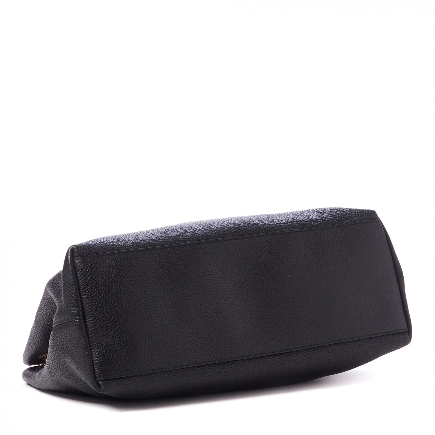 Gucci Pebbled Calfskin Medium Soho Chain Shoulder Bag Black 4 of 12