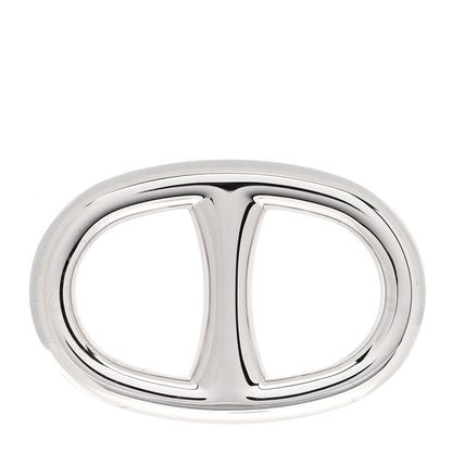Hermes Palladium Chaine D'Ancre Scarf Ring 1 of 3