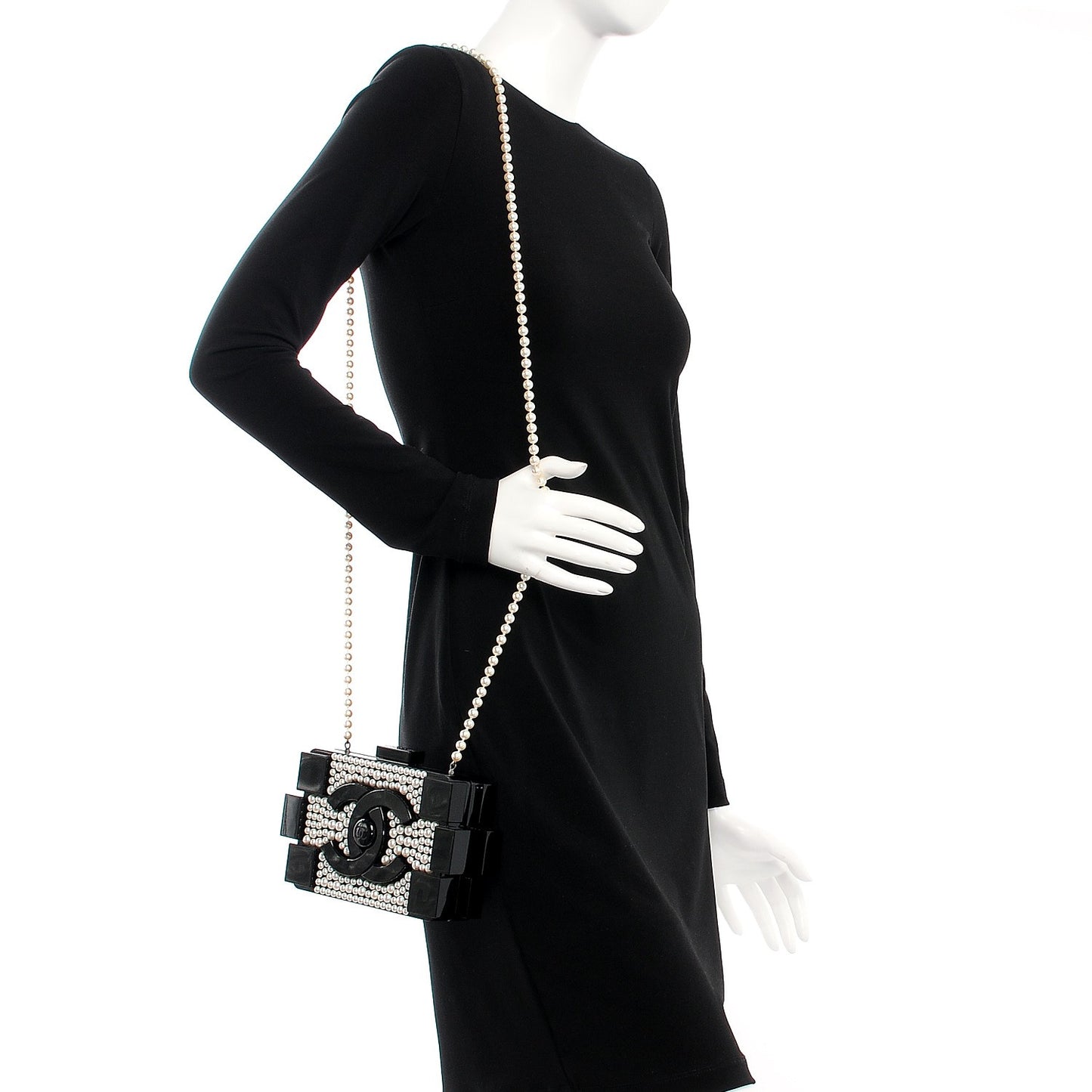 Pearl Boy Brick Lego Clutch Black