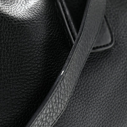Gucci Pebbled Calfskin Soho Carry On Duffle Black 14 of 16