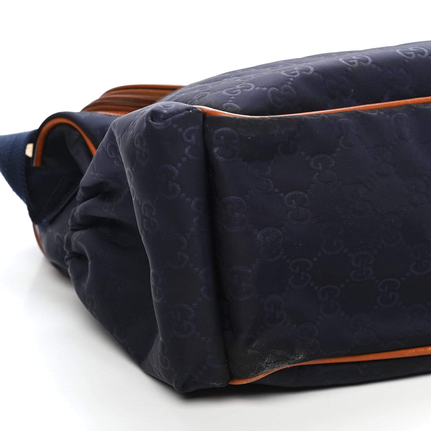 Gucci Nylon Monogram Light Diaper Bag Blue 8 of 11