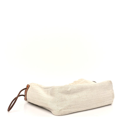 Hermes Canvas Barenia Fourbi 20 PM Bag Insert Natural Fauve 4 of 9
