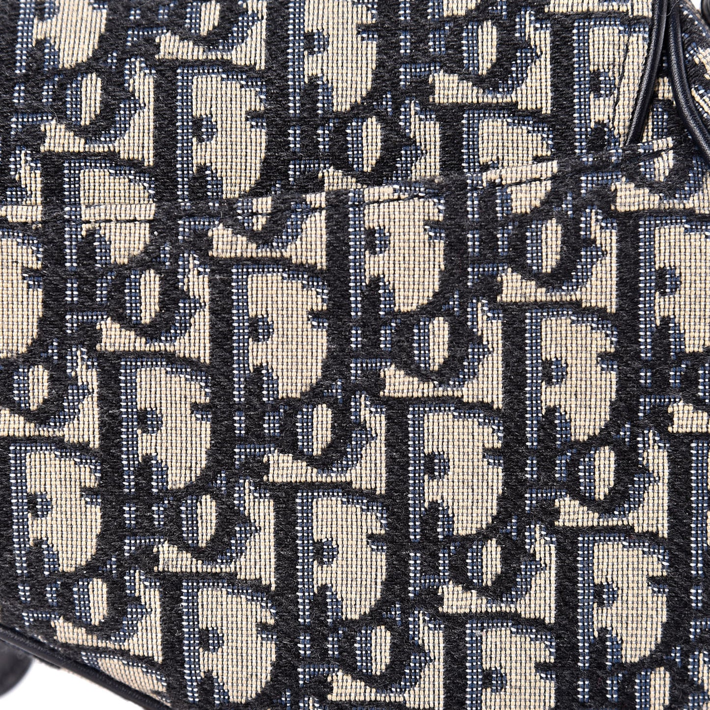 Oblique Mini Saddle Bag Blue
