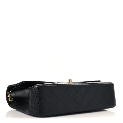 Chanel Caviar Quilted Medium Double Flap Black 4 of 10