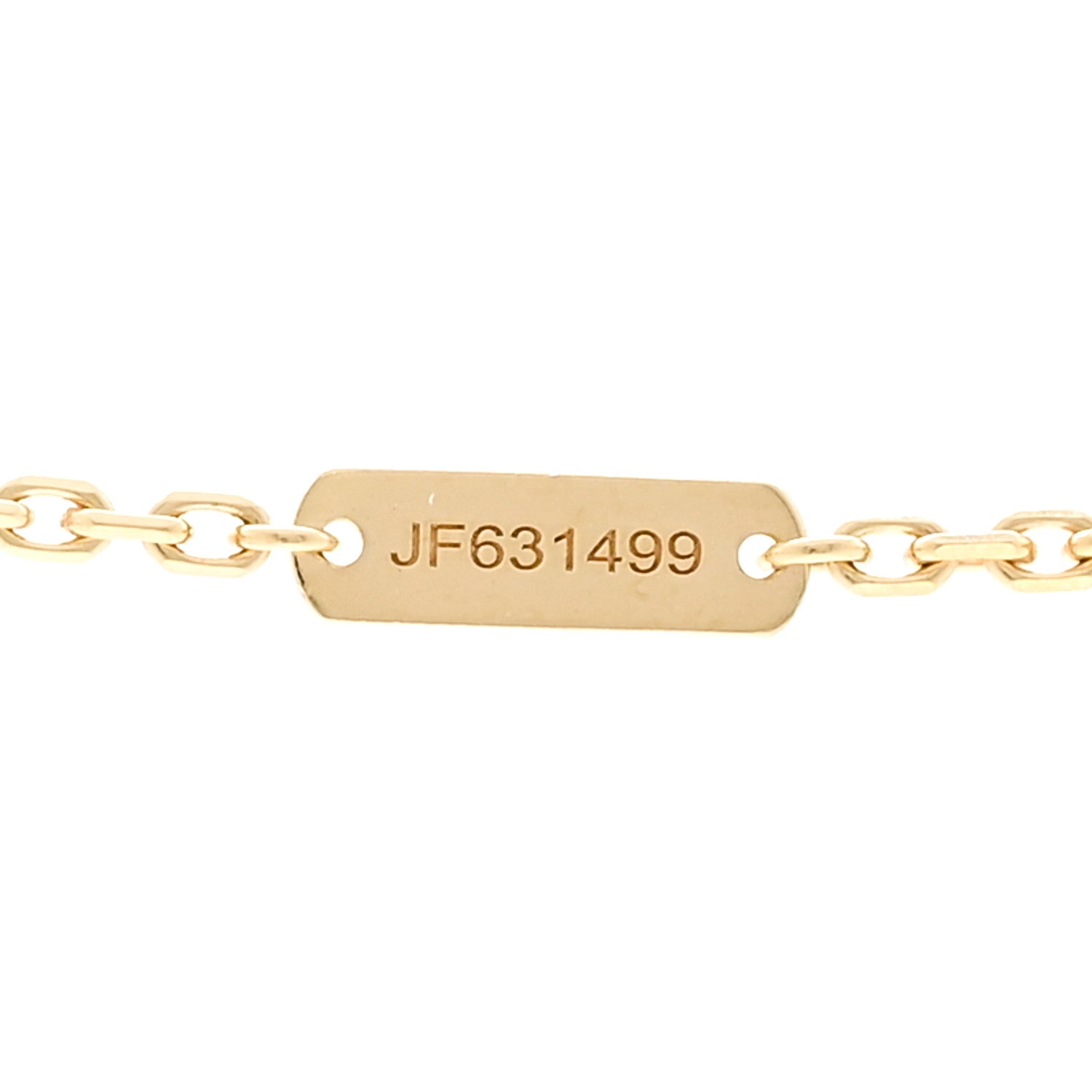 Van Cleef & Arpels 18K Yellow Gold Guilloche Magic Alhambra Long Necklace 5 of 6