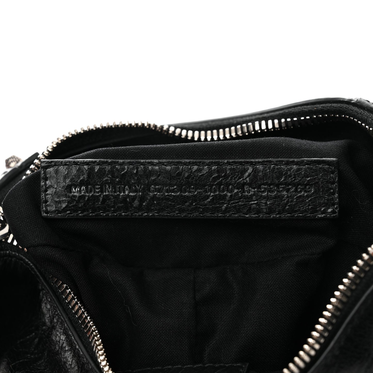 Agneau Arena Le Cagole Shoulder Bag XS Black
