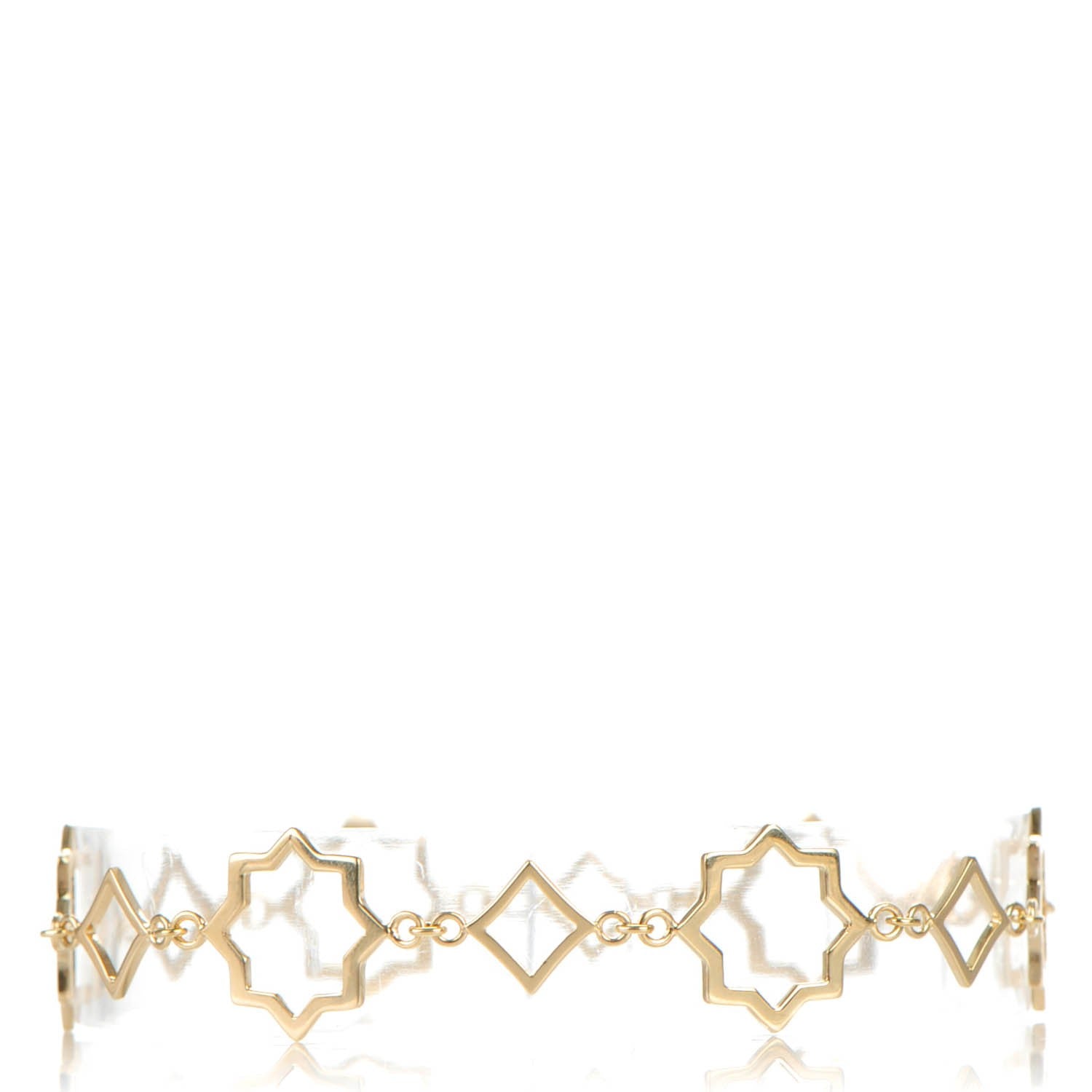 Tiffany 18K Yellow Gold Paloma's Marrakesh Link Bracelet 1 of 4