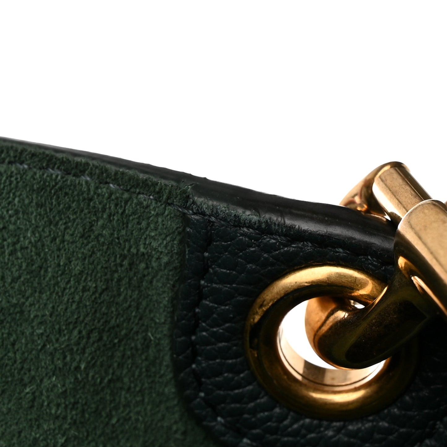 Soft Grained Calfskin Sangle Bucket Bag Amazone