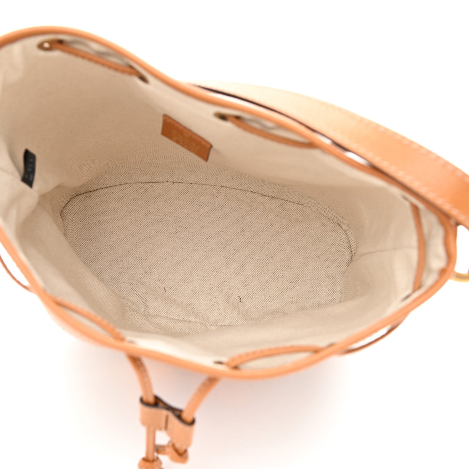 Gucci X DISNEY Mini Vintage GG Supreme Monogram Bucket Bag Beige Vintage Sun Oil 5 of 8