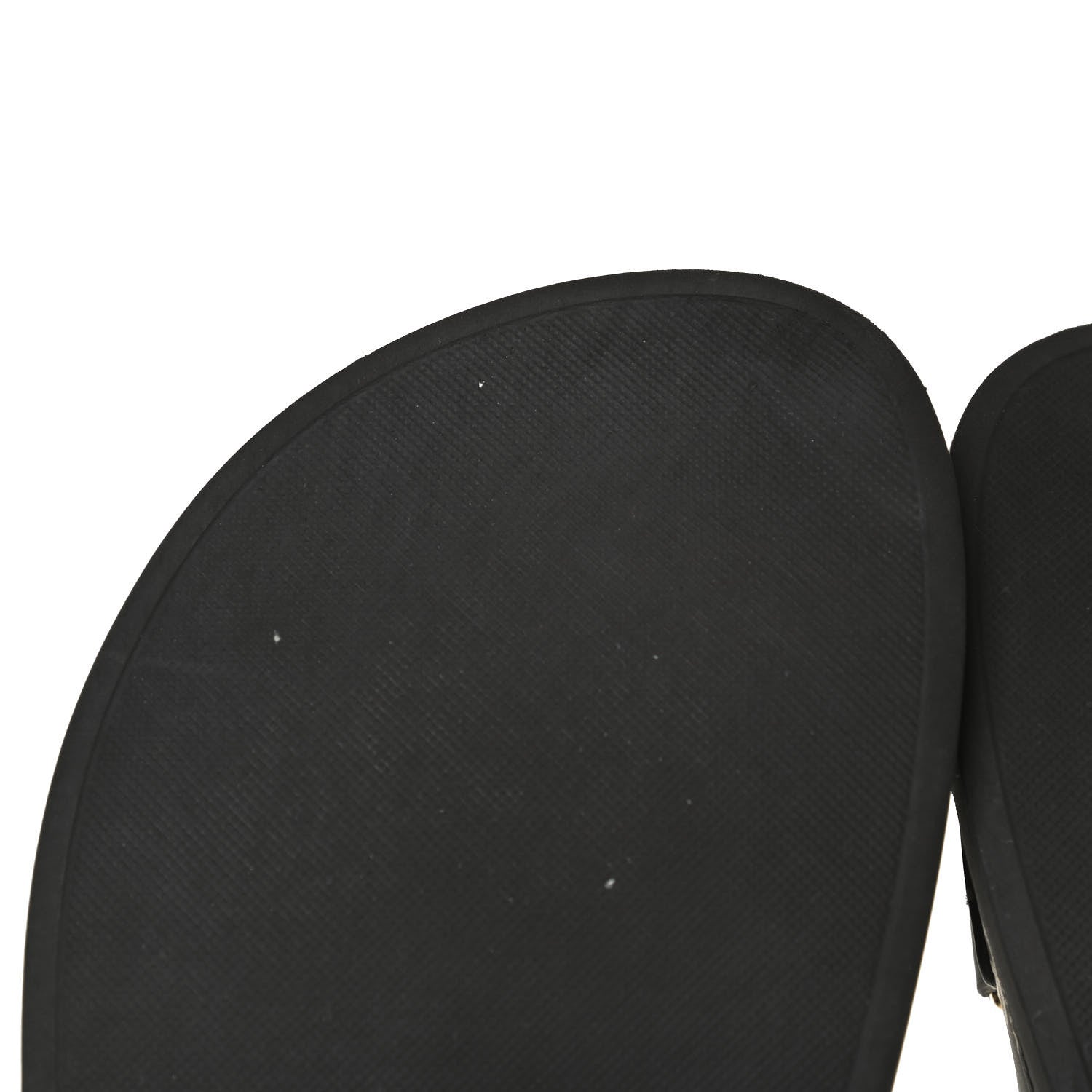 Chanel Rubber CC Dad Sandals 40 Black 10 of 13