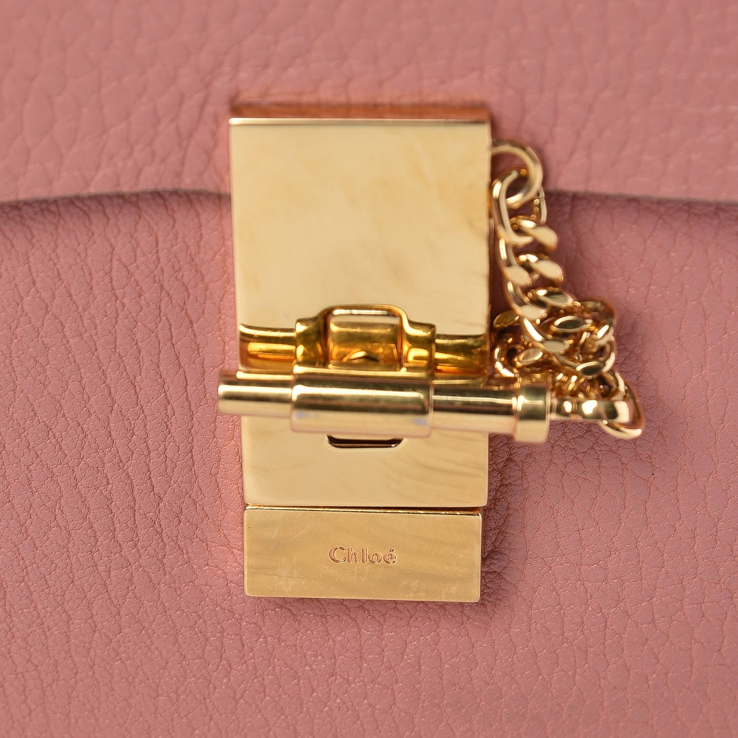 Chloe Grained Lambskin Drew Shoulder Bag Misty Rose 8 of 11