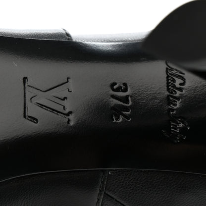 Louis Vuitton Calfskin Uniformes Silhouette Ankle Boots 37.5 Black 6 of 8