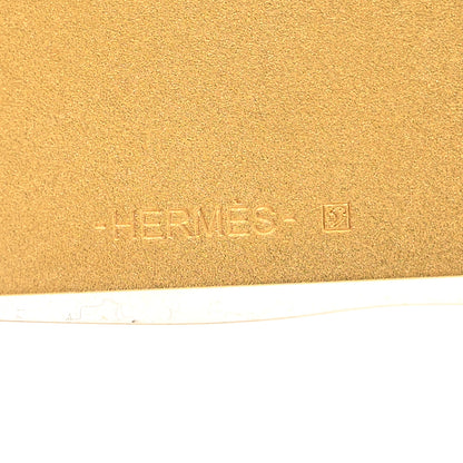 Hermes Epsom Swift 24mm Collier De Chien CDC Belt 75 Nata Lime 6 of 7