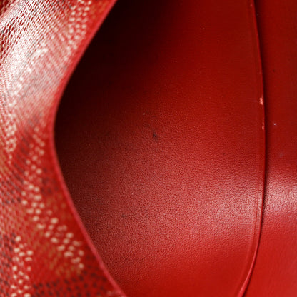 Goyard Goyardine Saint Sulpice Card Holder Red 8 of 8