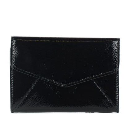 Saint Laurent Patent Y-Mail Coin Purse Black 1 of 7
