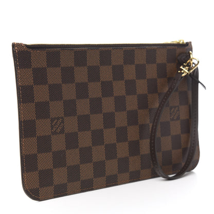 Louis Vuitton Damier Ebene Neverfull MM GM Pochette 2 of 6