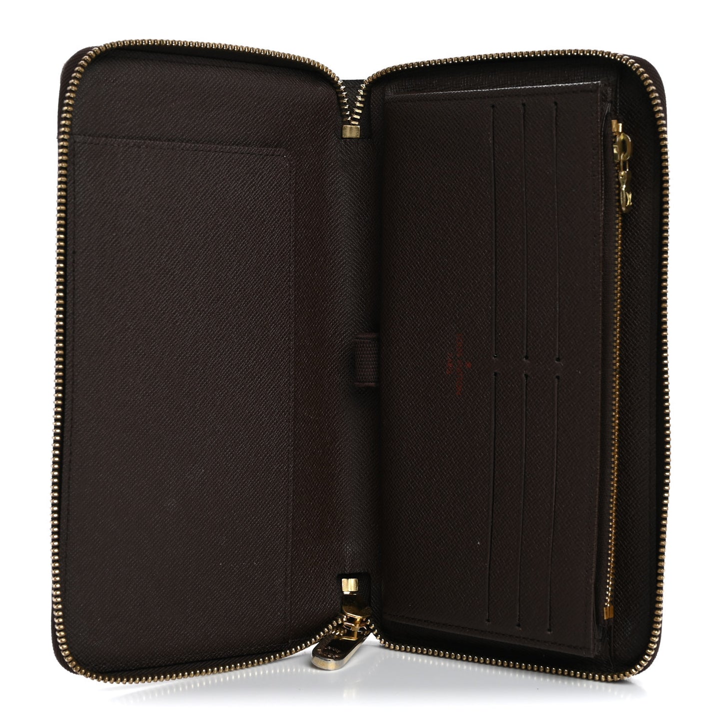 Damier Ebene Zippy Organizer Wallet