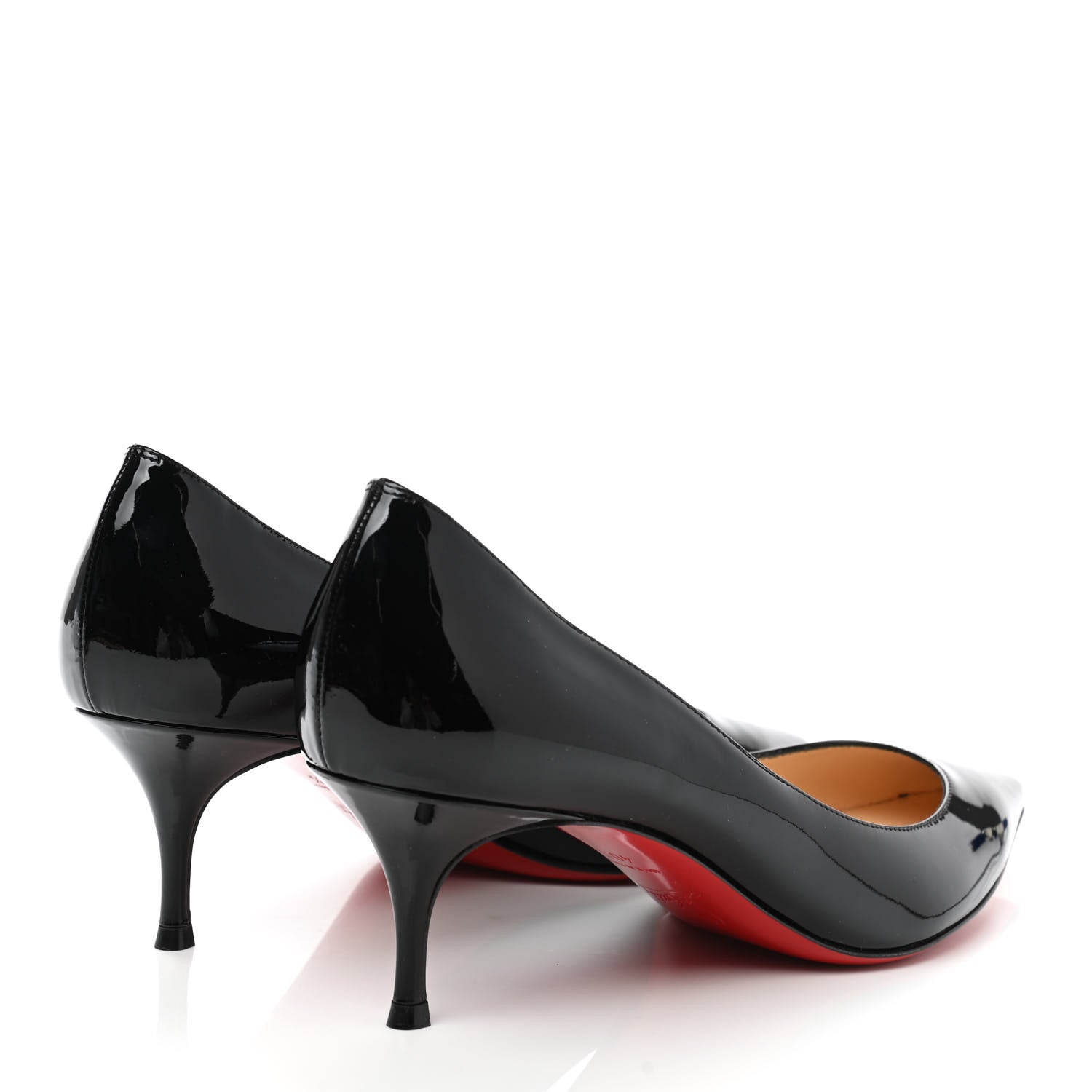 Christian Louboutin Patent Pigalle Follies 55 Pumps 40.5 Black 4 of 7