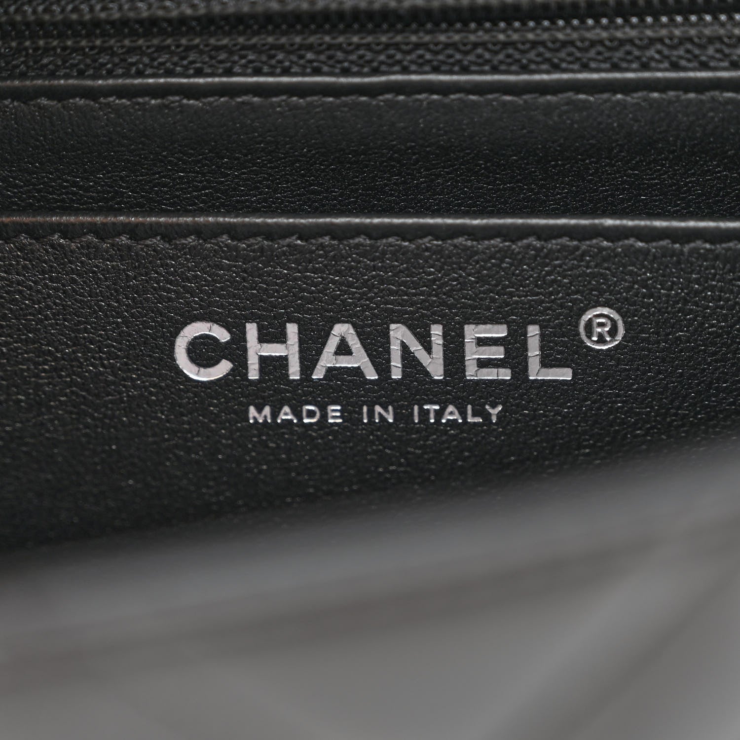 Chanel Aged Calfskin Chevron Quilted 2.55 Reissue Mini Flap Black 6 of 12