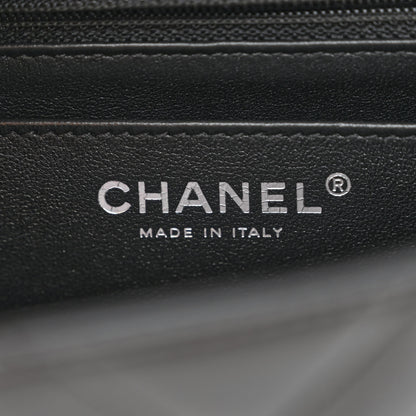 Chanel Aged Calfskin Chevron Quilted 2.55 Reissue Mini Flap Black 6 of 12