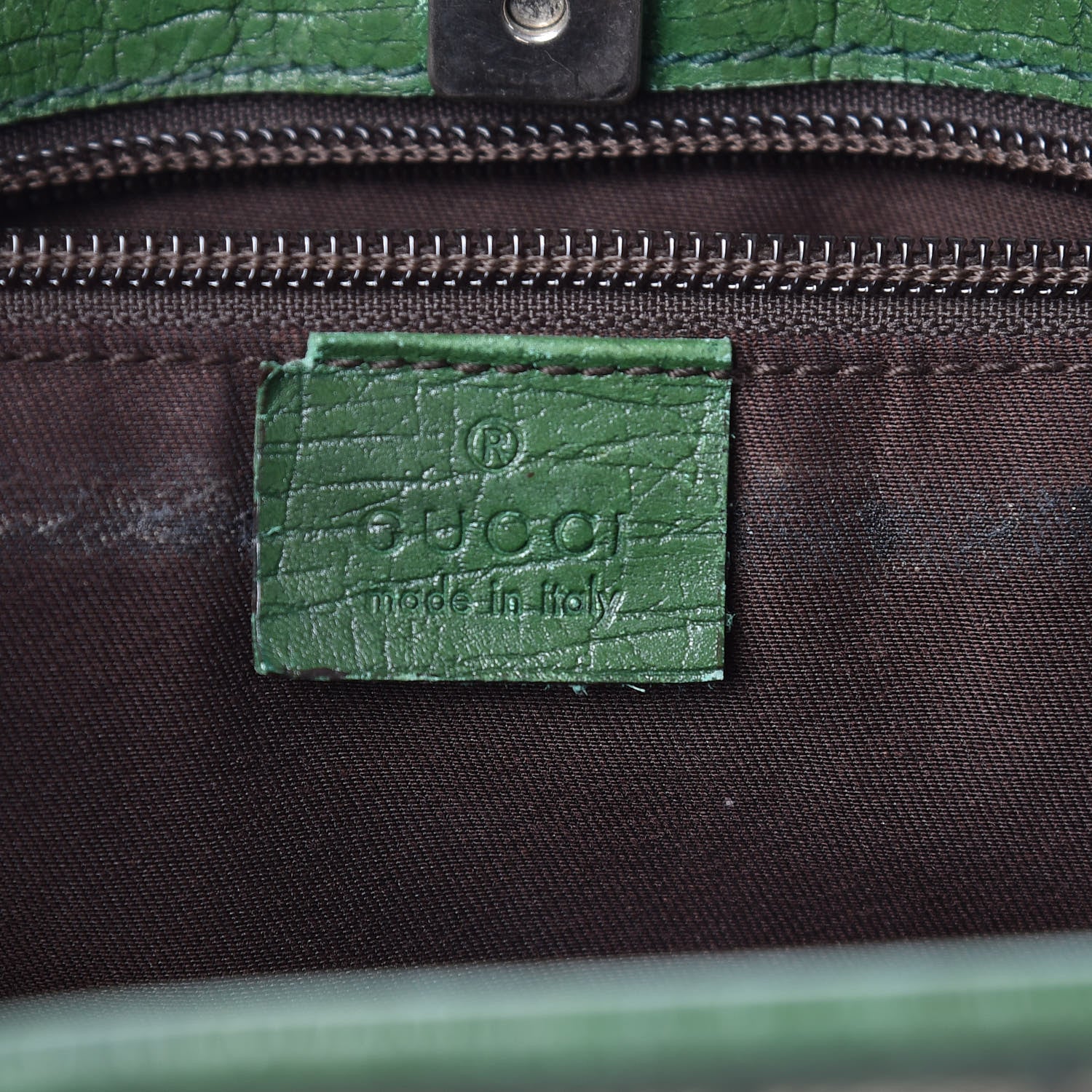 Gucci GG Plus Monogram Medium Joy Tote Green 6 of 15