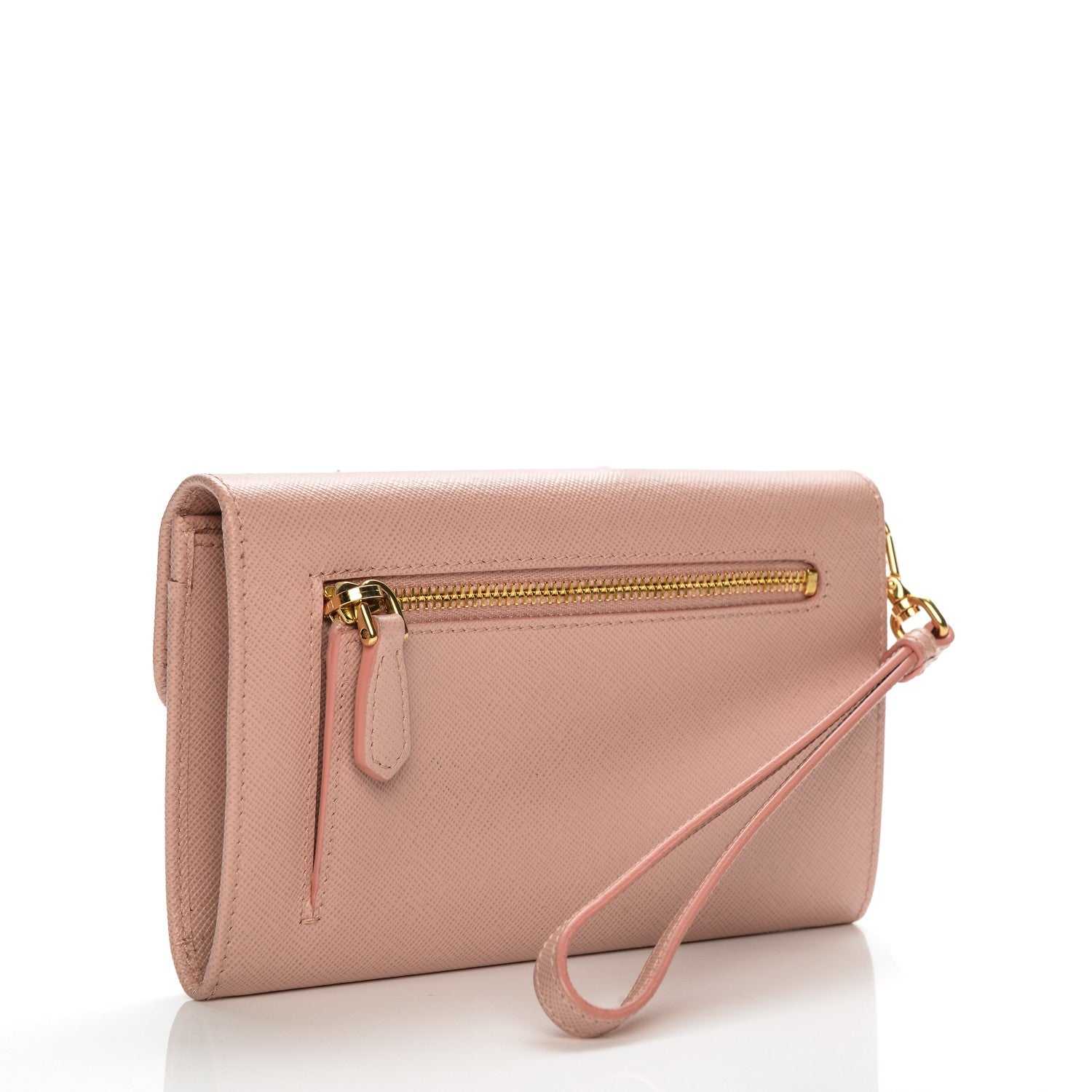 Prada Saffiano Tuc Wristlet Orchidea 3 of 8