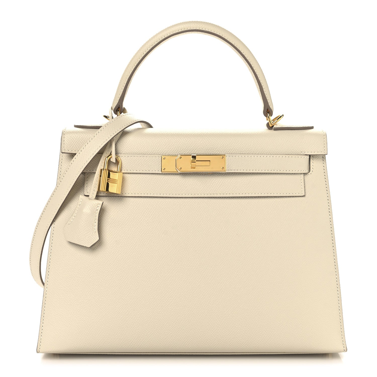 Hermes Epsom Kelly Sellier 28 Craie 1 of 16