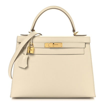 Hermes Epsom Kelly Sellier 28 Craie 1 of 16