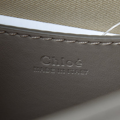 Chloe Shiny Calfskin Mini Annie Shoulder Bag Motty Grey 6 of 9