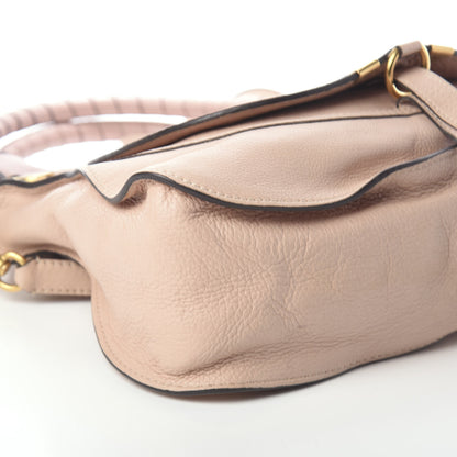 Chloe Calfskin Medium Marcie Satchel Blush Nude 9 of 10