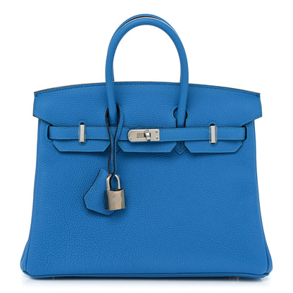 Hermes Togo Birkin 25 Bleu Zanzibar 1 of 11