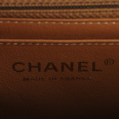 Chanel Caviar Quilted Mini Rectangular Flap Brown 6 of 7