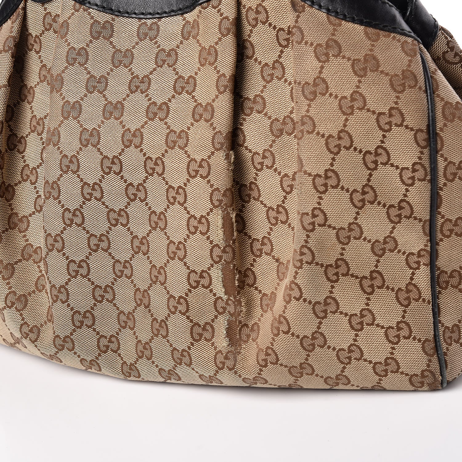 Gucci Monogram Medium Sukey Tote Dark Brown 18 of 20