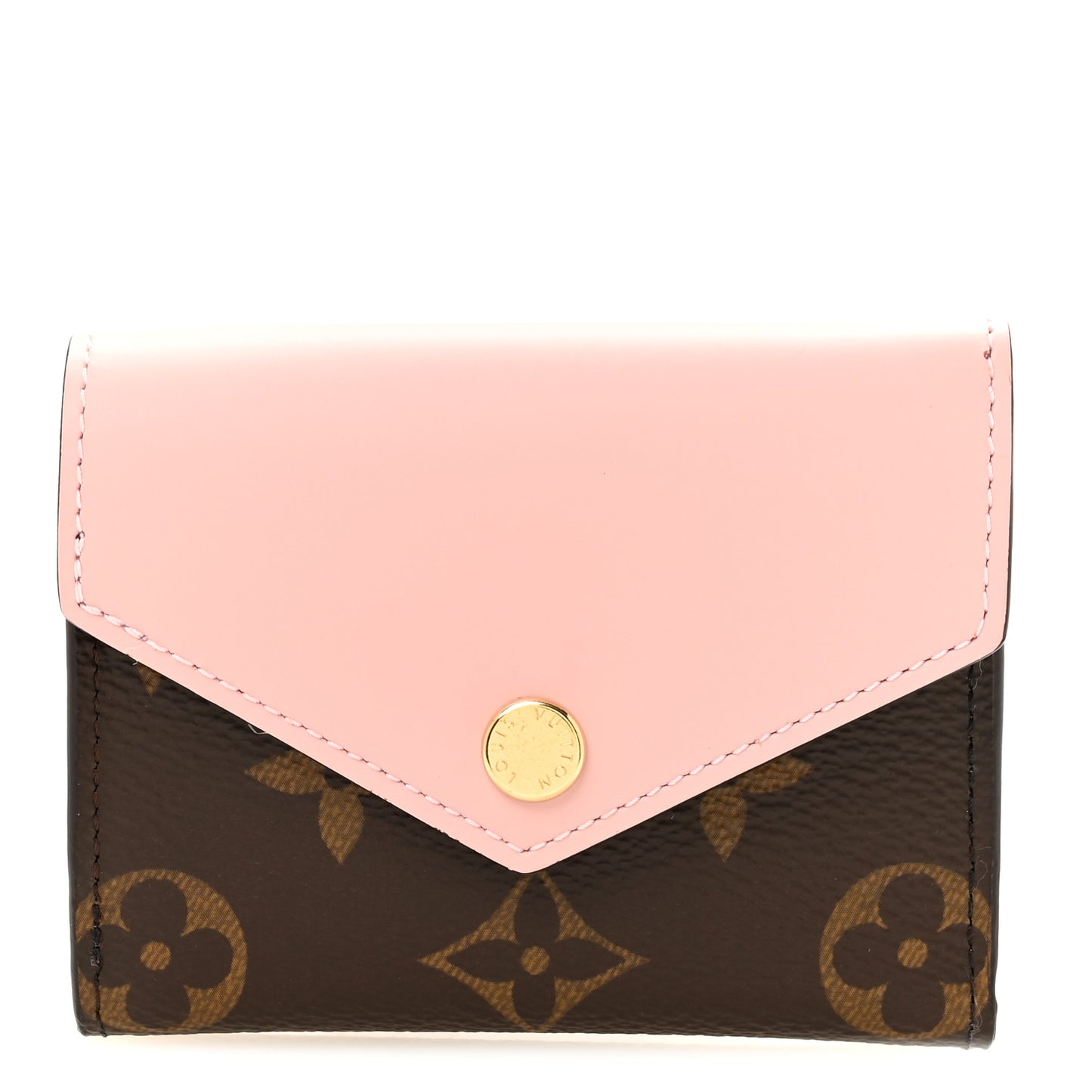 Monogram Zoe Wallet Rose Ballerine