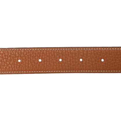 Hermes Togo Box 32mm Reversible Jumbo Belt 90 36 Gold Black 3 of 5