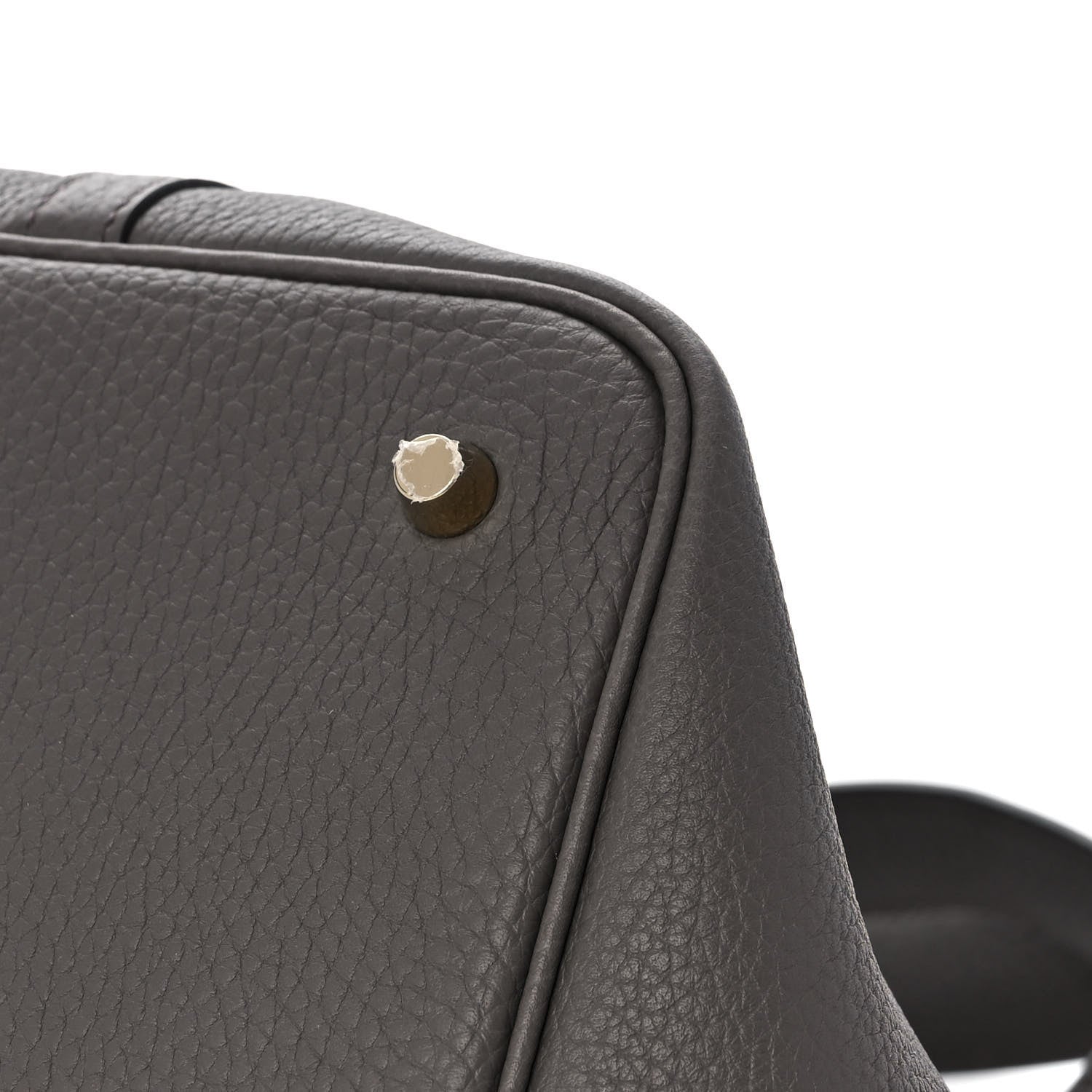 Hermes Taurillon Clemence Picotin Lock 22 MM Etain 9 of 12