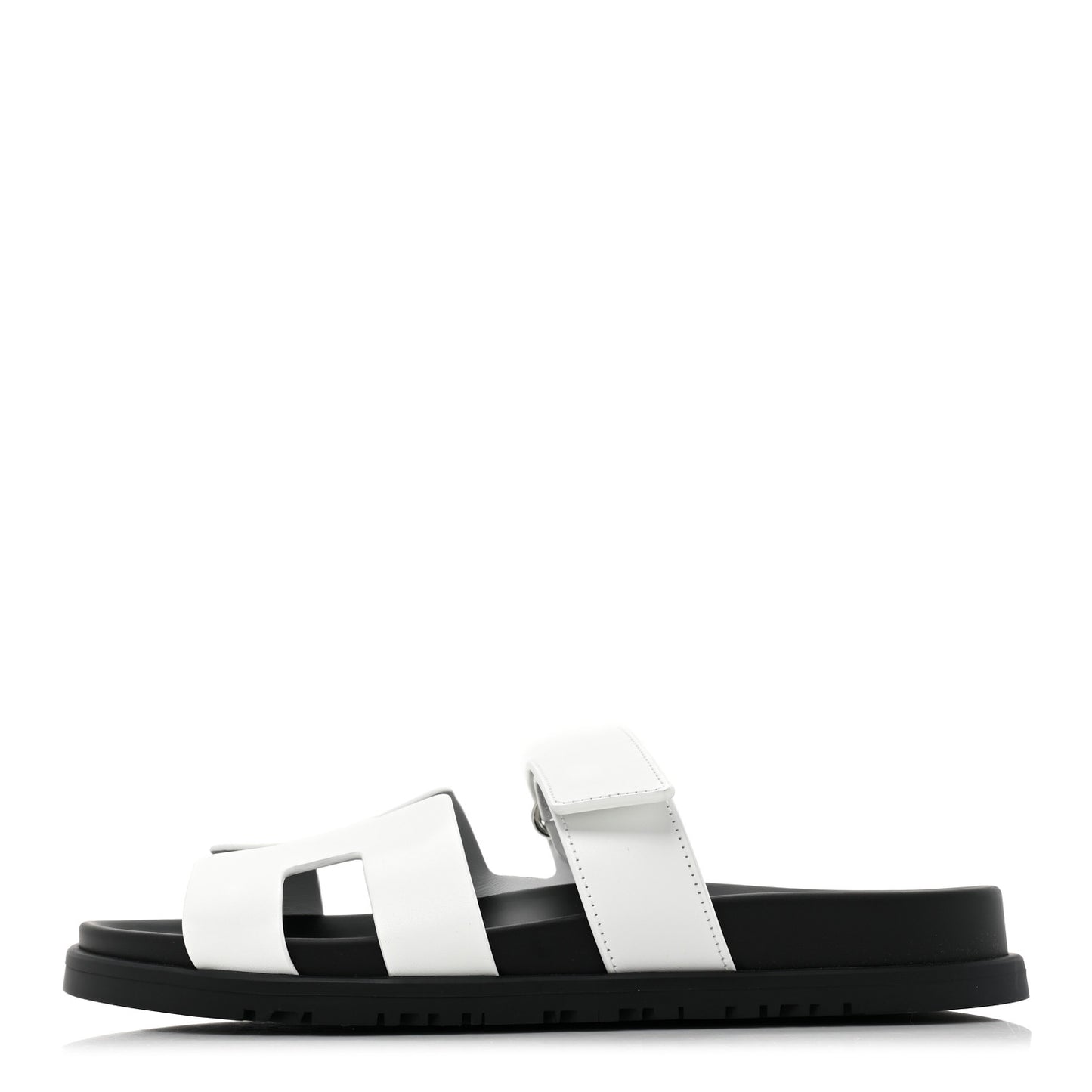 Calfskin Womens Chypre Sandals 38 White