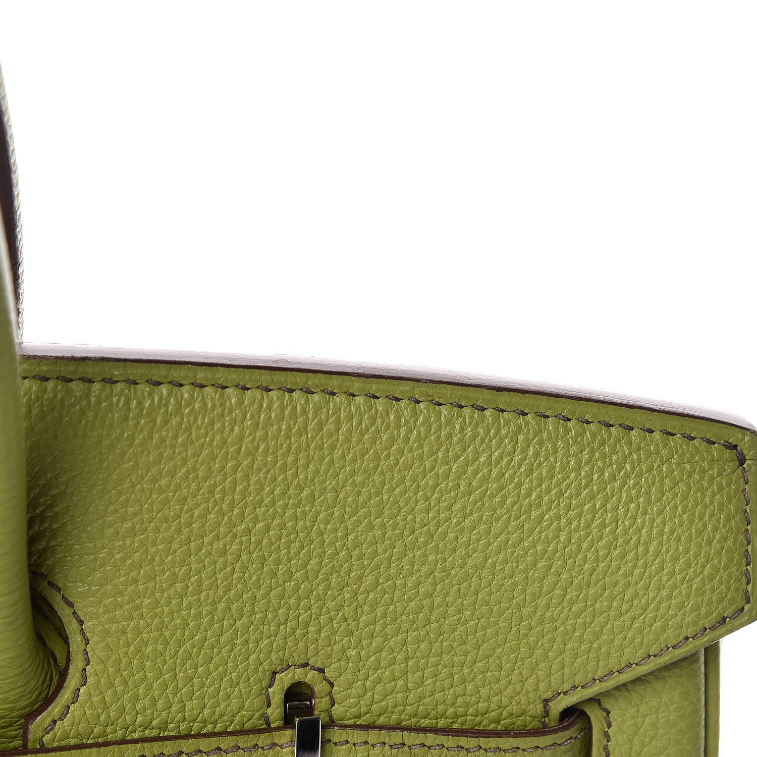Hermes Togo Birkin 35 Vert Anis 42 of 53