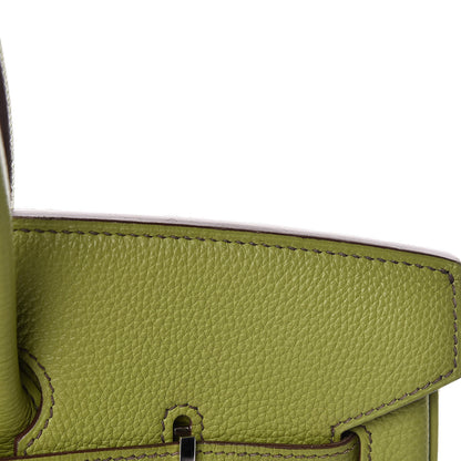 Hermes Togo Birkin 35 Vert Anis 42 of 53