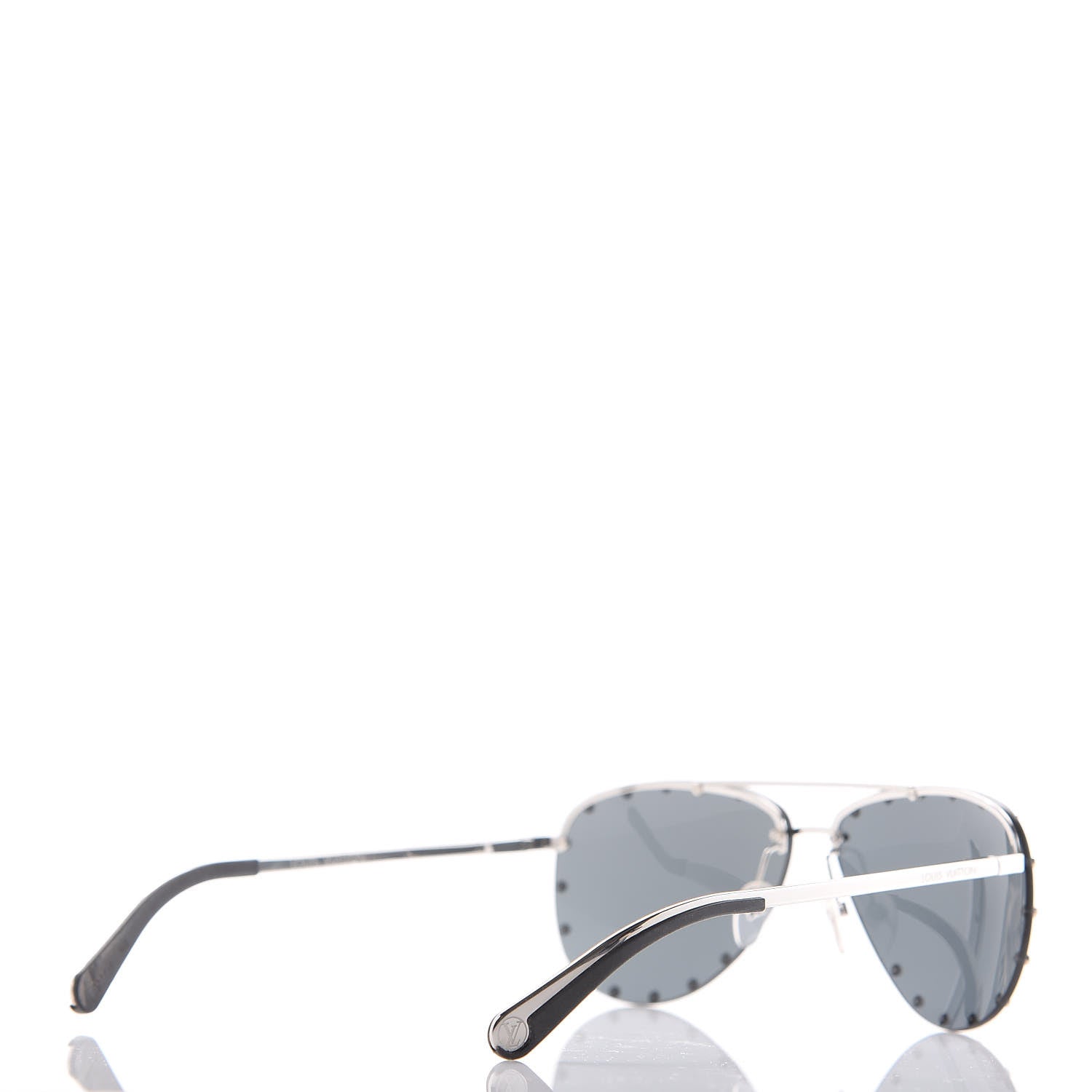 Louis Vuitton The Party Aviator Sunglasses Z0995E Black 3 of 9
