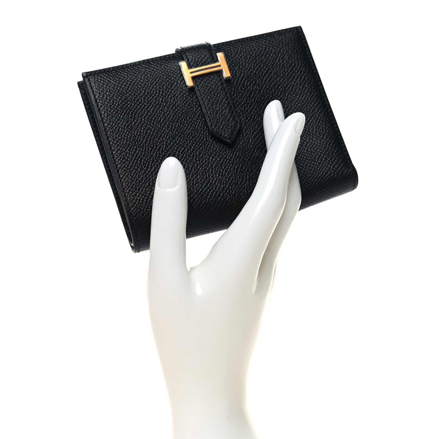 Epsom Bearn Compact Wallet Black