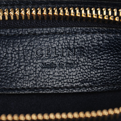 Celine Goatskin Large Trio Crossbody Dark Blue 7 of 8