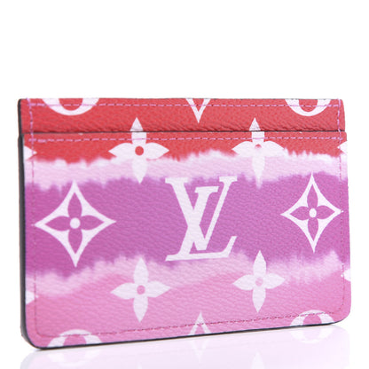 Louis Vuitton Monogram Escale Card Holder Rouge 3 of 6