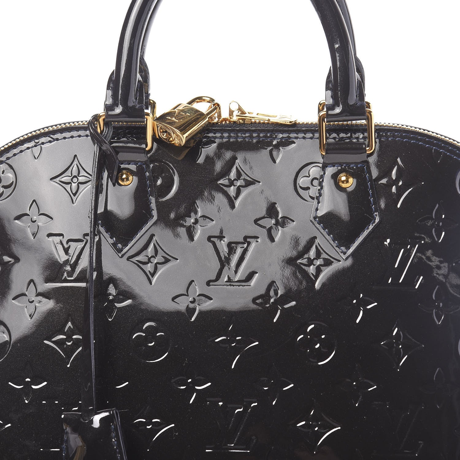 Louis Vuitton Vernis Alma PM Blue Infini 7 of 9
