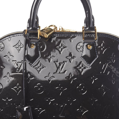 Louis Vuitton Vernis Alma PM Blue Infini 7 of 9