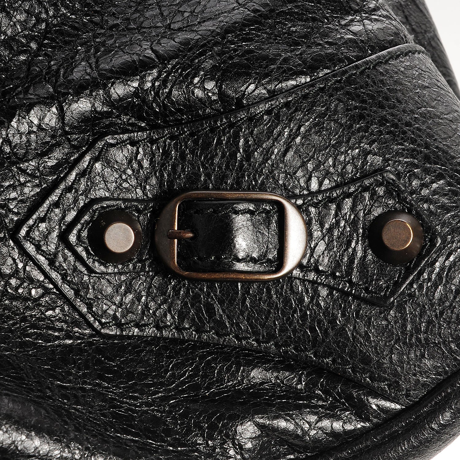 Balenciaga Agneau 24Hour Voyage Travel Bag Black 12 of 14